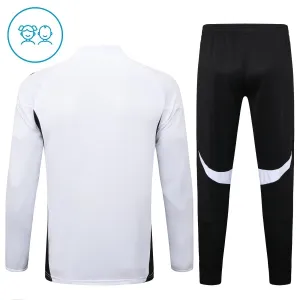 Liverpool Dětský Tréninková Souprava s Mikinou na 1/4 Zip 2025/26 Bílá