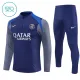 PSG Dětský Tréninková Souprava s Mikinou na 1/4 Zip 2025/26 Tmavě modrá PSG Dětský Tréninková Souprava s Mikinou na 1/4 Zip 2025/26 Tmavě modrá