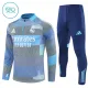 Real Madrid Dětský Tréninková Souprava s Mikinou na 1/4 Zip 2025/26 Modrá Real Madrid Dětský Tréninková Souprava s Mikinou na 1/4 Zip 2025/26 Modrá