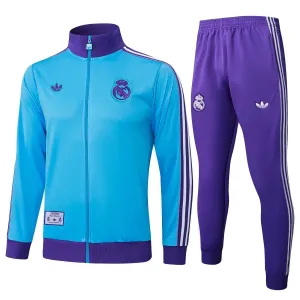 Real Madrid Tréninková Bunda Souprava 2025/26 Modrá