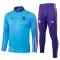 Real Madrid Tréninková Souprava s Mikinou na 1/4 Zip 2025/26 Modrá