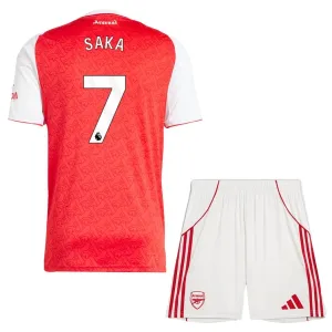 Arsenal Bukayo Saka 7 Dětský Domácí Dres 2025/26