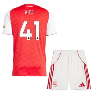 Arsenal Declan Rice 41 Dětský Domácí Dres 2025/26