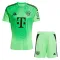 FC Bayern Mnichov Dětský Brankářské Dres 2025/26 Zelená