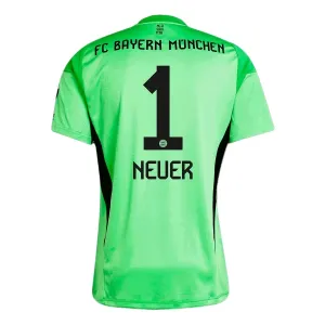 FC Bayern Mnichov Manuel Neuer 1 Dětský Brankářské Dres 2025/26 Zelená