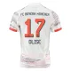 FC Bayern Mnichov Michael Olise 17 Dětský Venkovní Dres 2025/26