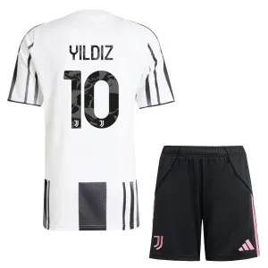 Juventus Kenan Yıldız 10 Dětský Domácí Dres 2025/26