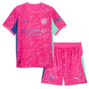 Manchester City Dětský Brankářské Dres 2025/26 Růžová