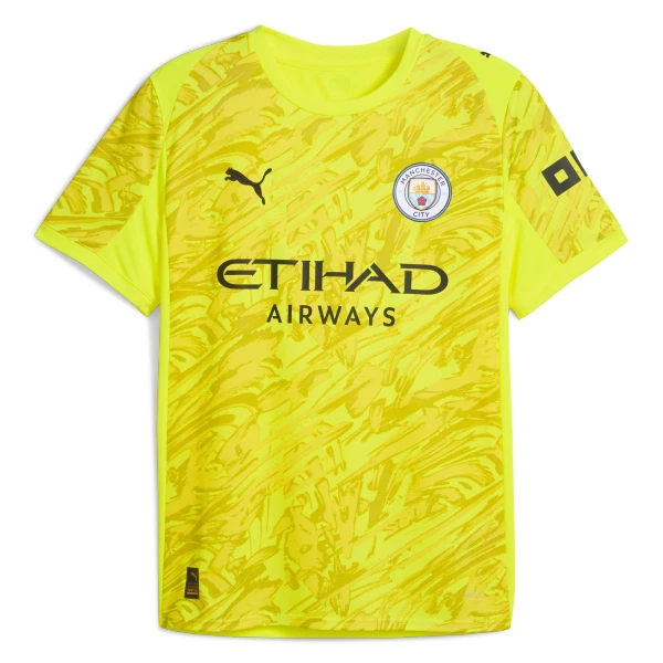 Manchester City Ederson Moraes 31 Brankářské Dres 2025/26 Žlutá