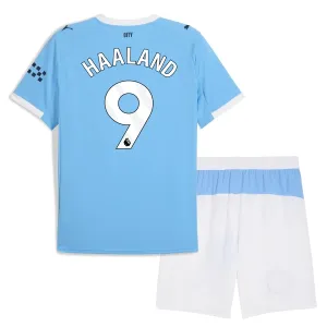 Manchester City Erling Haaland 9 Dětský Domácí Dres 2025/26