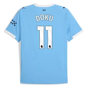 Manchester City Jérémy Doku 11 Domácí Dres 2025/26