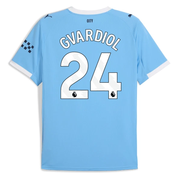 Manchester City Josko Gvardiol 24 Domácí Dres 2025/26 Manchester City Josko Gvardiol 24 Domácí Dres 2025/26