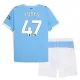 Manchester City Phil Foden 47 Dětský Domácí Dres 2025/26 Manchester City Phil Foden 47 Dětský Domácí Dres 2025/26
