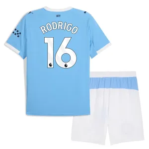 Manchester City Rodrigo 16 Dětský Domácí Dres 2025/26
