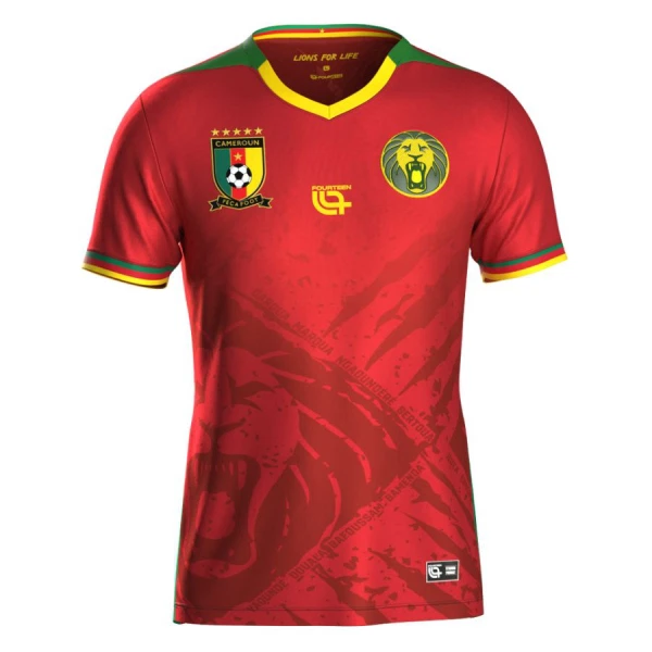 Kamerun Dětský Venkovní Dres 2025