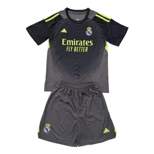 Real Madrid Dětský Brankářské Dres 2025/26 Černá