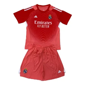 Real Madrid Dětský Brankářské Dres 2025/26 Červená