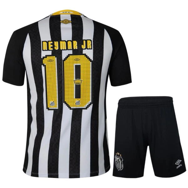 Santos FC Neymar JR 10 Dětský Venkovní Dres 2025/26 Santos FC Neymar JR 10 Dětský Venkovní Dres 2025/26