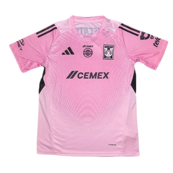 Tigres UANL Brankářské Dres 2025/26 Růžová Tigres UANL Brankářské Dres 2025/26 Růžová