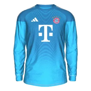 FC Bayern Mnichov Brankářské Dres 2025/26 Modrá - Dlouhý Rukáv FC Bayern Mnichov Brankářské Dres 2025/26 Modrá - Dlouhý Rukáv