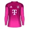 FC Bayern Mnichov Brankářské Dres 2025/26 Růžová - Dlouhý Rukáv