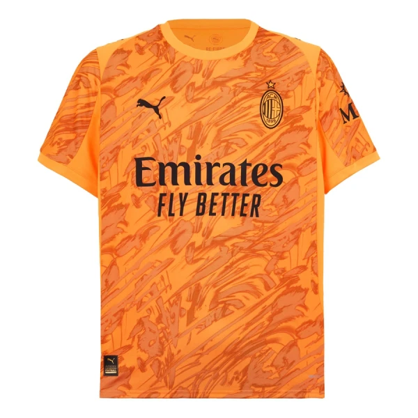 AC Milan Brankářské Dres 2025/26 Oranžová