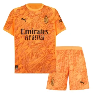AC Milan Dětský Brankářské Dres 2025/26 Oranžová