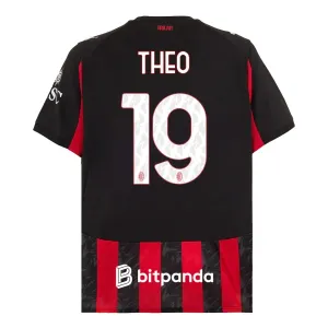 AC Milan Theo Hernández 19 Domácí Dres 2025/26