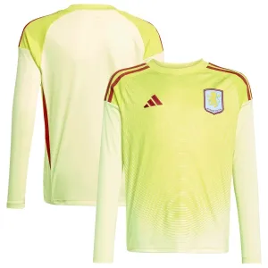 Aston Villa Brankářské Dres 2025/26 - Dlouhý Rukáv