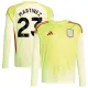 Aston Villa Emiliano Martínez 23 Brankářské Dres 2025/26 - Dlouhý Rukáv Aston Villa Emiliano Martínez 23 Brankářské Dres 2025/26 - Dlouhý Rukáv