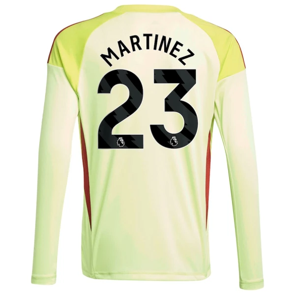 Aston Villa Emiliano Martínez 23 Brankářské Dres 2025/26 - Dlouhý Rukáv