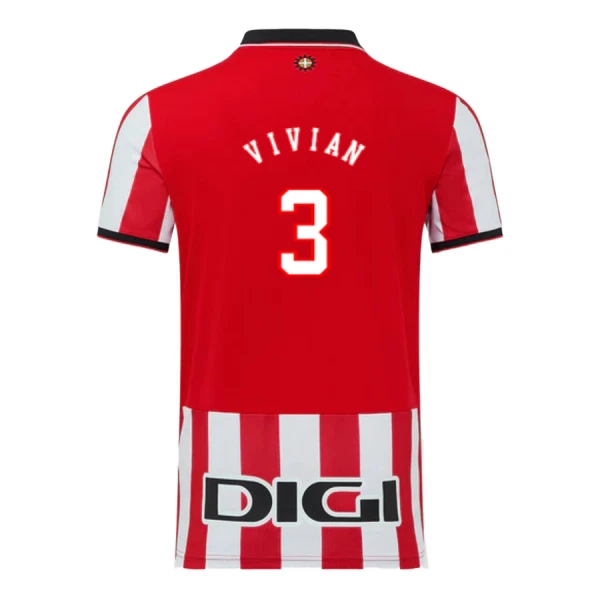 Athletic Bilbao Vivian 3 Domácí Dres 2025/26 Athletic Bilbao Vivian 3 Domácí Dres 2025/26