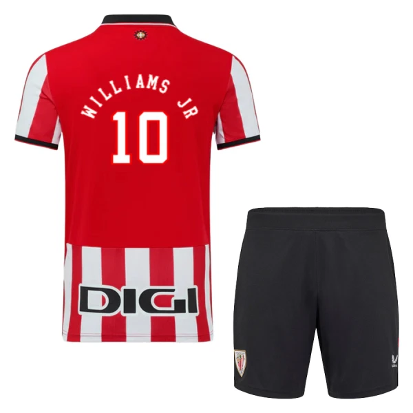 Athletic Bilbao Williams JR 10 Dětský Domácí Dres 2025/26