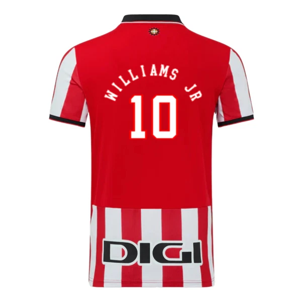 Athletic Bilbao Williams JR 10 Domácí Dres 2025/26 Athletic Bilbao Williams JR 10 Domácí Dres 2025/26