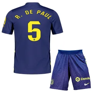 Atlético Madrid R. de Paul 5 Dětský Venkovní Dres 2025/26