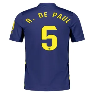 Atlético Madrid R. de Paul 5 Venkovní Dres 2025/26