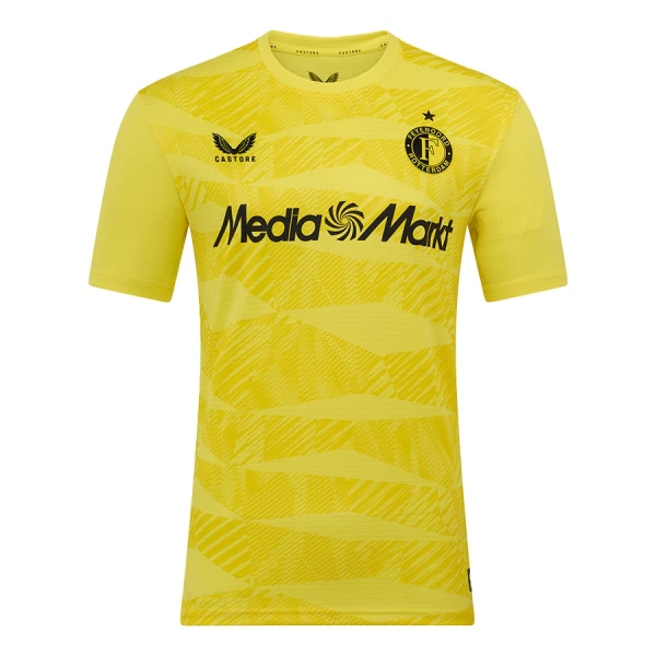 Feyenoord Rotterdam Dětský Brankářské Dres 2025/26 Žlutá