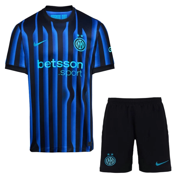 Inter Milán Dětský Domácí Dres 2025/26 Inter Milán Dětský Domácí Dres 2025/26