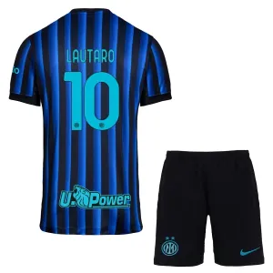 Inter Milán Lautaro Martínez 10 Dětský Domácí Dres 2025/26