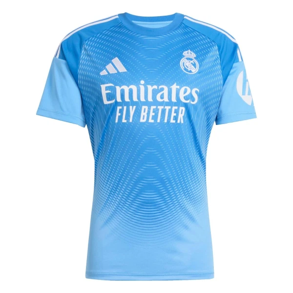 Real Madrid Thibaut Courtois 1 Dětský Brankářské Dres 2025/26
