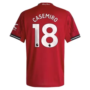 Manchester United Casemiro 18 Domácí Dres 2025/26