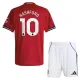 Manchester United Marcus Rashford 10 Dětský Domácí Dres 2025/26 Manchester United Marcus Rashford 10 Dětský Domácí Dres 2025/26