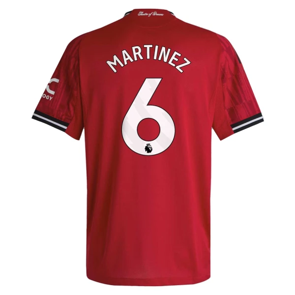 Manchester United Martinez 6 Domácí Dres 2025/26