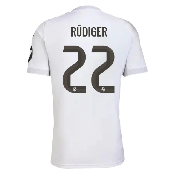 Real Madrid Antonio Rüdiger 22 Domácí Dres 2025/26 Real Madrid Antonio Rüdiger 22 Domácí Dres 2025/26