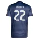 Real Madrid Antonio Rüdiger 22 Venkovní Dres 2025/26 Real Madrid Antonio Rüdiger 22 Venkovní Dres 2025/26