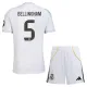 Real Madrid Jude Bellingham 5 Dětský Domácí Dres 2025/26 Real Madrid Jude Bellingham 5 Dětský Domácí Dres 2025/26