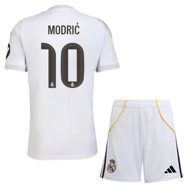 Real Madrid Luka Modrić 10 Dětský Domácí Dres 2025/26 Real Madrid Luka Modrić 10 Dětský Domácí Dres 2025/26