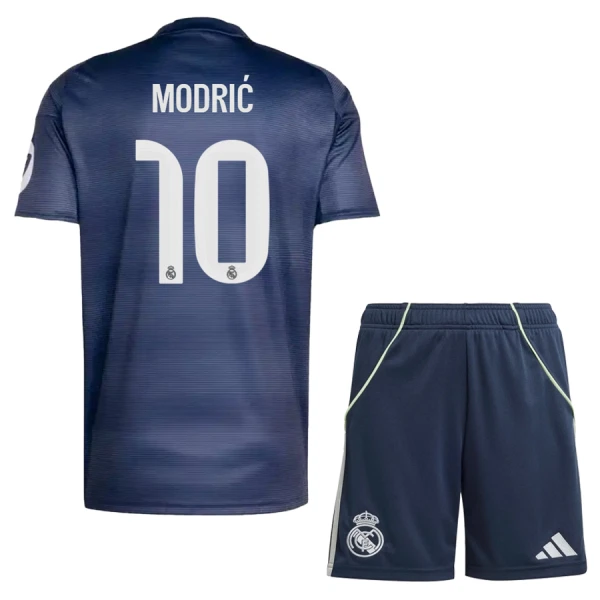 Real Madrid Luka Modrić 10 Dětský Venkovní Dres 2025/26 Real Madrid Luka Modrić 10 Dětský Venkovní Dres 2025/26