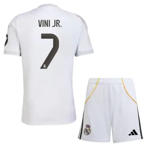 Real Madrid Vinicius Junior 7 Dětský Domácí Dres 2025/26