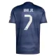 Real Madrid Vinicius Junior 7 Dětský Venkovní Dres 2025/26